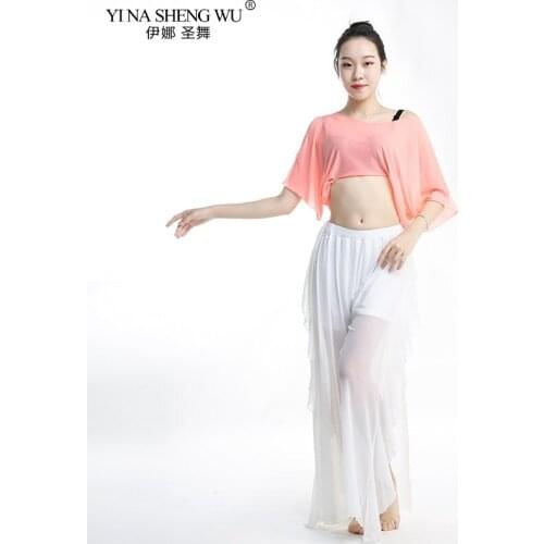 BellyDance New Practice Clothes Women Sexy Top Sequin Mesh Elegant Oriental Performance Costume Ruffle Split Trousers Skirt Suit