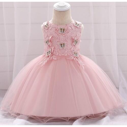 Baby girl dress butterfly princess toddler girl dresses dress for wedding party CHD20148
