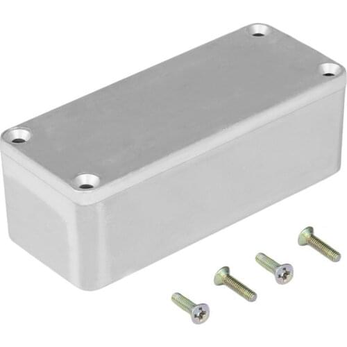 1Pcs Aluminum Stomp Box Effects 1590A Style Pedal Enclosure FOR Guitar sell Good Quality