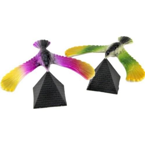 Random Color Balance Eagle Bird Toy Magic Maintain Balance Home Office Fun Learning Gag Toy for Kid Gift