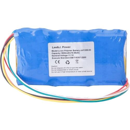 High Quality For Aricon XLD1306-03 Battery | Replacement For Aricon ECG-3D XLD1306-03 ECG EKG Vital Signs Monitor Battery