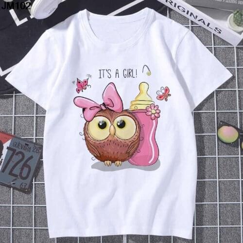 Summer Fashion Trend New T-shirt Cute Animal Print Female Clothing T Shirt Casual Harajuku Round Neck Ladies Tops Womens Tshirt