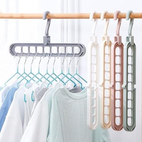5pcs Clothes Hanger Multiport Magic Hanger Organizer Space Saving With Closet Organizer Multifuction Storage Rack Tie Belt