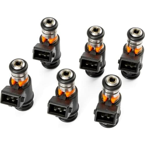 6Pcs Fuel Injectors IWP022 IWP-022 For VW Golf Jetta 1999-2002 EuroVAN 97 99-00 V6 2.8L 021906031D 021906031B Auto Parts
