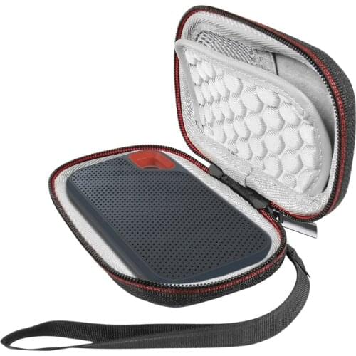 Hard Carrying Case Box Storage Bag Pouch for San Disk E61 SSD Accessories 28TE
