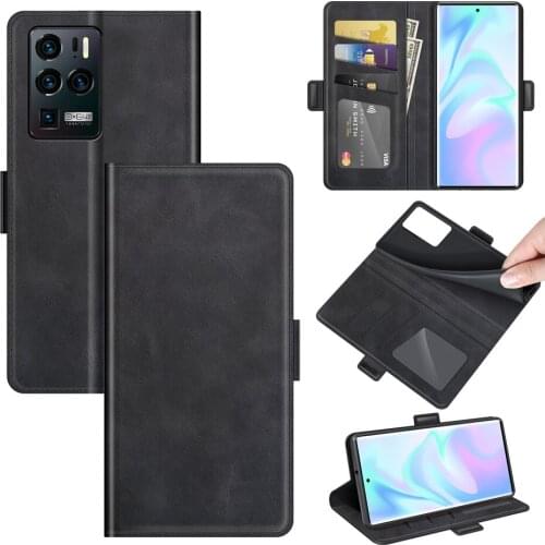 Case For ZTE Axon 30 Ultra Leather Wallet Flip Cover Vintage Magnet Phone Case For Axon 30 Ultra Coque