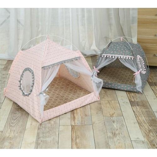 Cat kennel dog four seasons general pet cat can be dismantled and washed closed house villa rabbit kenne