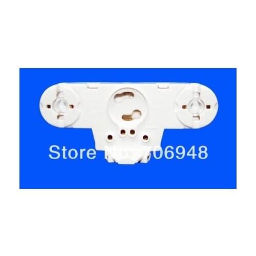 50pcs Double head T8 lamp holder T8 fluorescent lamp socket 500v/2a for 15-80w