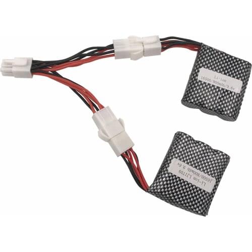 JYRC 9115 9116 S911 S912 RC Car Upgrade to 1600mah (2*800mah ) spare parts Double battery cable new Battery 9.6V 800mah Battery