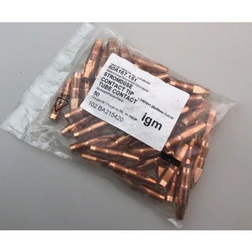 IGM contact tip 60A167.151 60A1.68.151 TUBE CONTACT