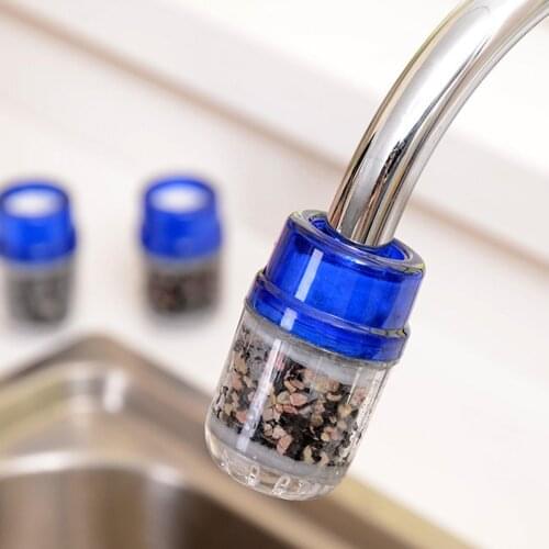 Mini Office Household Kitchen Activated Carbon Faucet Filter Tool Tap Water Clean Filter Purifier Filtration Cartridge