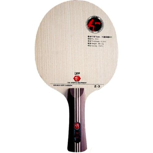 Original RITC Friendship 729 Z3 Z-3 5+2 Carbon OFF Table Tennis White Ash Blade for PingPong Racket