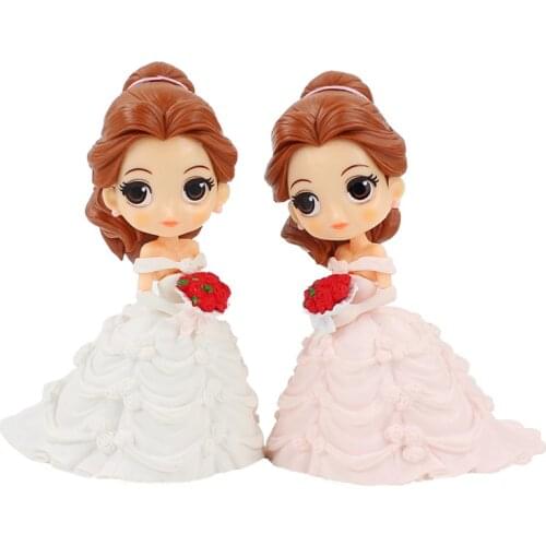 Q Posket Characters QPosket Beauty and the Beast Toys Belle Dreamy Style PVC Princess Figures Action Collectible Model Toy