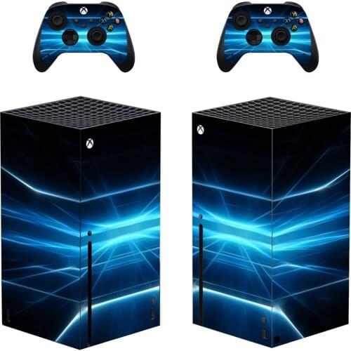 Light Style Xbox Series X Skin Sticker for Console & 2 Controllers Decal Vinyl Protective Skins Style 1