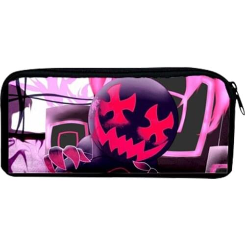 Friday night funkin New Oxford Cloth Pencil Case Office Student Pencilcase Cute Canvas Pencil Bag School Supplies Pen Box