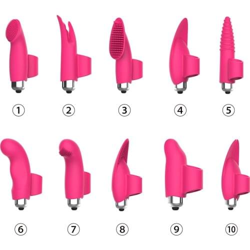 Adult Products Erotic Finger Vibrator Sets Female Masturbation Device Couple Sex Toys Electric Female Toy Vibrators Store