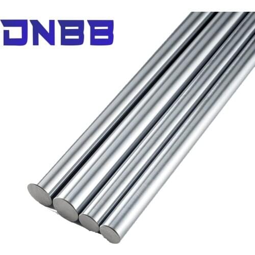 1pcs linear shaft 3d printer parts 22.4mm linear shaft chrome plated rod shaft CNC parts 100-595mm hardened slides supporting