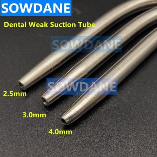 2 pieces Dental Aspirator Ferguson Frazier Suction Tube without wire Aspirator suction Surgical Lab Tube Dental Suction Tube