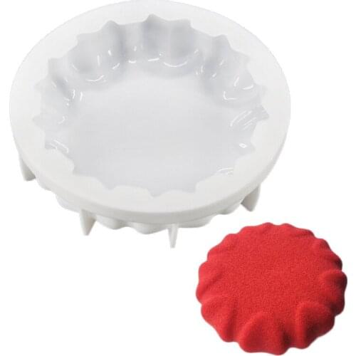 3D Silicone Flower Mold Baking Tools For Cheese Cakes Dessert Mousse Bakeware Decoration Kitchen Cake Mould