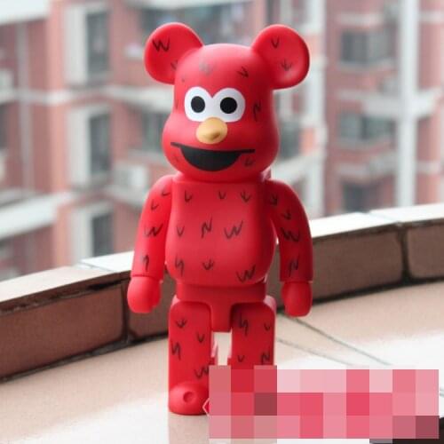 400% Be@rbrick 11 inch bears brick Sesame ELMO PVC action figure medicom toy figure Toy Brinquedos Anime