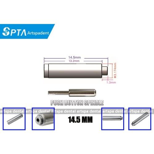 5pcs 14.5mm Dental Push spindle dental handpiece dental Shaft cartridge rotor spare parts