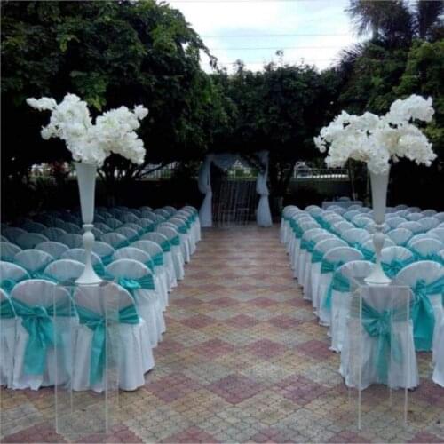 72cm Tall White Wedding Flower Vase Flower Stand Table Centerpiece 10pcs/lot
