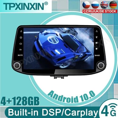 128G Carplay Car Radio 2 Din Stereo Receiver Android 10 For Hyundai I30 2017-2018 GPS Player Audio Unit