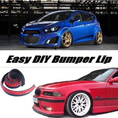 NOVOVISU Bumper Lip Lips For Chevrolet Kalos / Front Spoiler For Car Tuning / Body Kit or Strip / Front Skirt