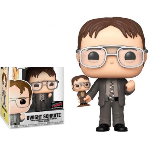 The Office Dwight Schrute 882# Action Figure 10cm Collection Limited Edition Model Toys for Children Christmas Gift