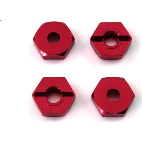 Himoto 1/10 scale RC CAR parts 33009 Alum Wheel Nuts 4P