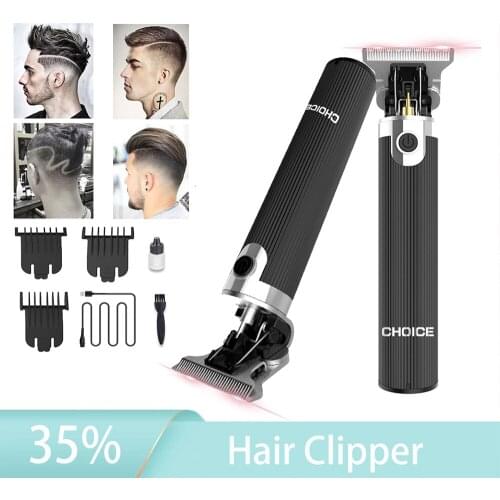 Hair Clipper Professional Trimmer For Men Styling Tool Multifunction USB Rechargeable Waterproof Split Trimmers Beard Hair