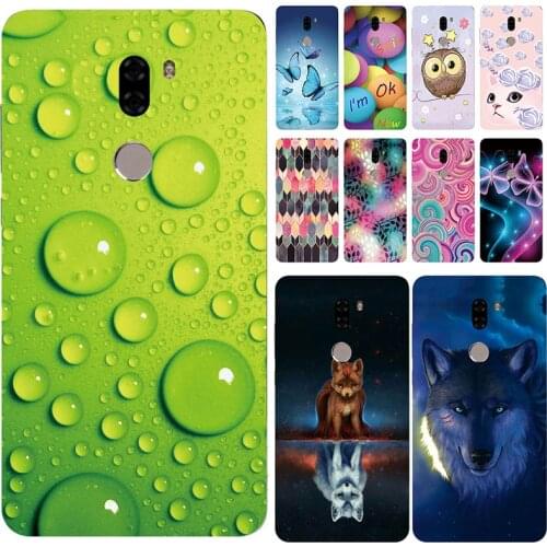 Soft Phone Case for Xiaomi Mi 5S Plus / Mi5S Plus Cases Panda Funda Colorful Flower Silicone TPU Back Cover Shell