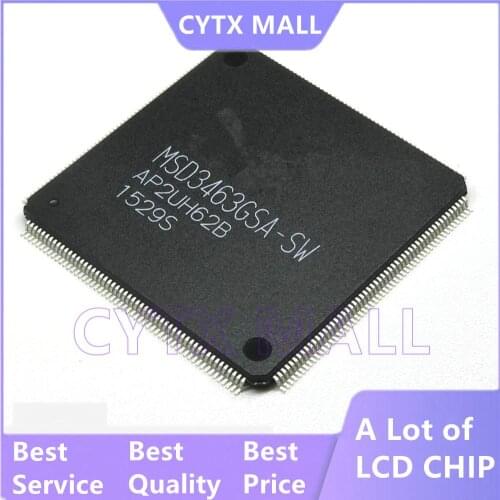 2PCS MSD3463GSA-SW MSD3463GSA MSD3463 QFP128