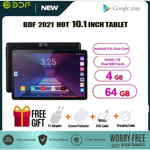 Newest 10 Inch Phone call tablet Android 9.0 3G Dual SIM 2GB+32GB Wifi Bluetooth GPS Google Market IPS Screen Kids tablets pc