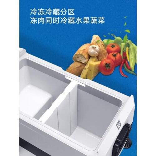 Portable Alpicool T60L car home refrigerator mini fridge AC100-240V DC12/24V Quick freezing and refrigeration convenient lever