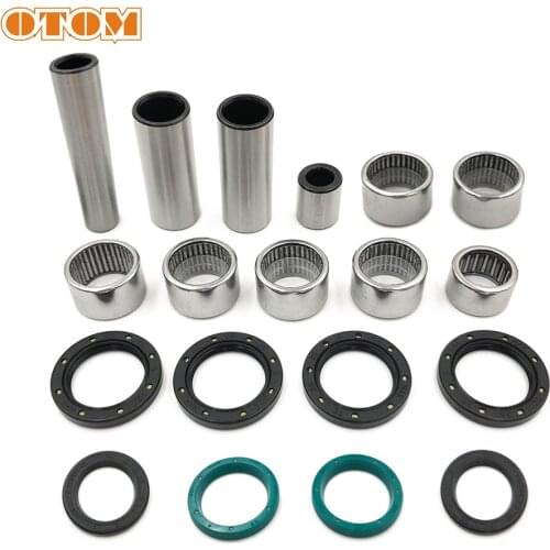 OTOM Motocross Triangle Lever Linkage Swingarm Bearing Oil Seal Bushing Repair Kit For KEWS K16 K18 NC 250 450 Chinese Motocycle