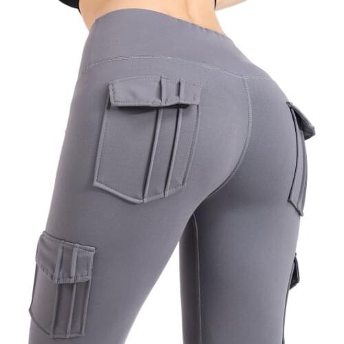 Yoga Pants Women With Pocket Leggings Sport Girl Gym Leggings Tummy Control Jogging Tights Female Fitness Pants Sweatpants
