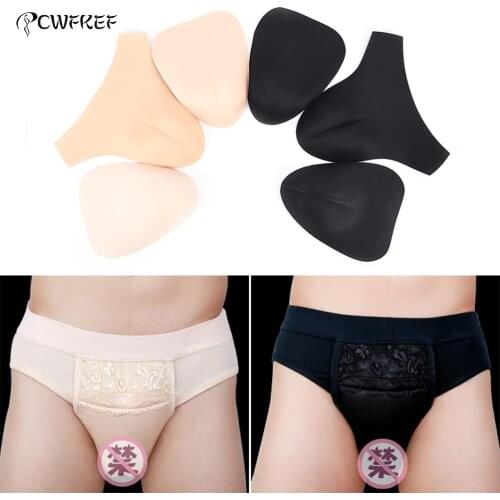Silicone Camel Toe Panty Fake Vagina Underwear Insert Shemale For Transgender Crossdresser