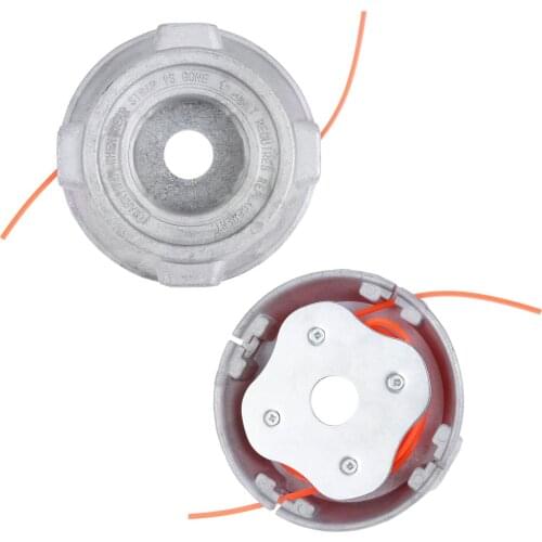 Universal Aluminum Alloy Trimmer Head Line String Bump Grass Brush Cutter Lawn Mower Garden Tools A05 21 Dropship