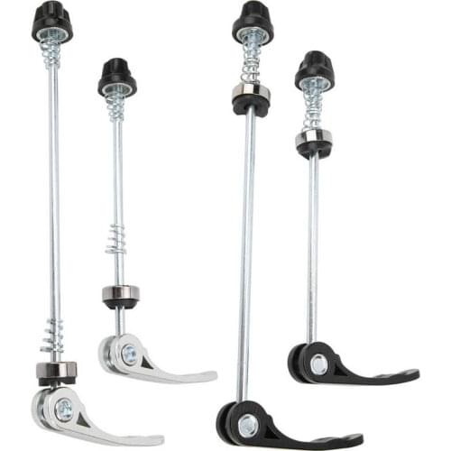 Bicycle Stem Adjustable 1 Pair Bicycle Quick Release Skewers Front Rear Skewer Road Mountain Bike Accessory Bike Handlebar