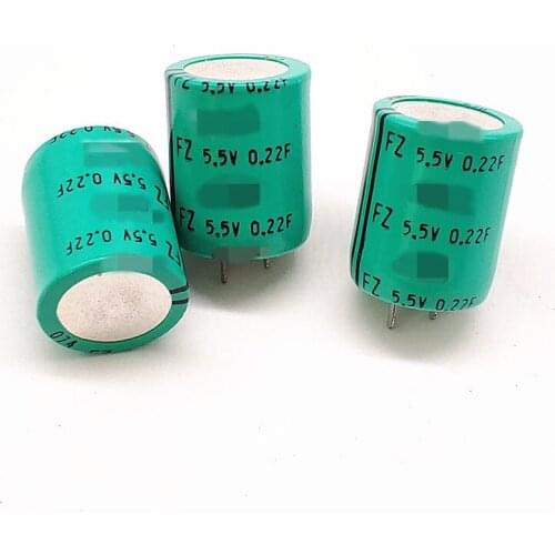 2pcs FZ Series FZ0H224Z 5.5V 0.22F Energy Storage Memory Power Supply Special Price 5.5V0.22F