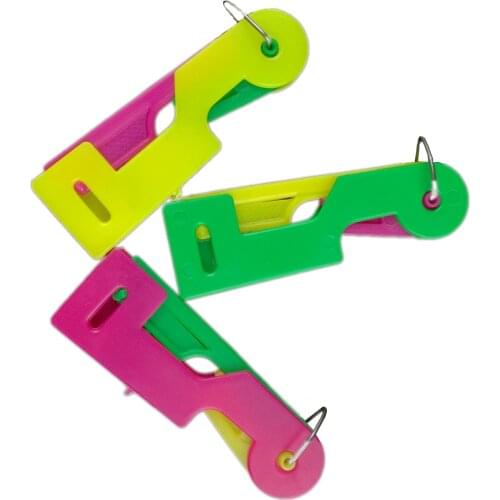 2 Piece Device Hand Needle Threader Insertion Applicator Handle Thread for Sewing Thimbles Tool Machine Seam Ripper Crocheting