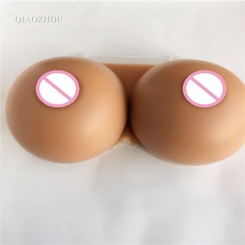 2400g very large size g cup HOT boobs for drag silicone breast top quality fake breast forms cosplay props