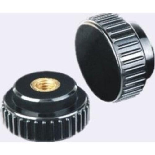 5pcs M5 M6 M8 Round Knurled Plum Bakelite Hand Tighten Nuts / Butterfly Plastic Head Hand Knob Thumb Nut