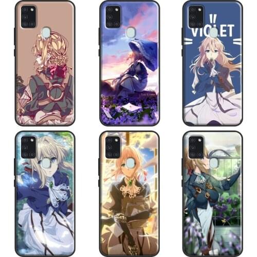 Anime Violet Evergarden Case For Samsung A51 A71 A11 A31 A10 A20 S A30 A40 A50 A70 A21S A20e A12 A32 A52 A72 Cover