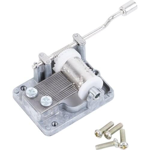 Wooden Music Box Puzzle Small Invention Children Kids Science Experiment Educational Toy Creative Music Box