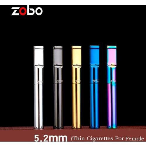 ZOBO genuine special filter mouth for women smoking cigarette holders cleaned circulating cigarette holders Thin Smokes 5.2mm