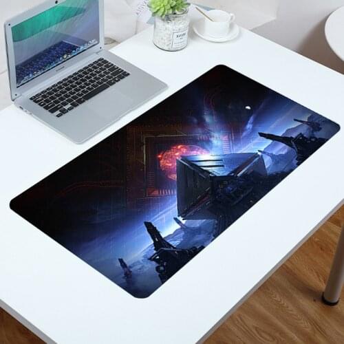 Destiny 2 Anime Mouse Pad Xl Table Mat Computer Cute Mousepad Gamer Rugs Keyboard Gaming Desk Accessories Gaming Mats for Pc Diy
