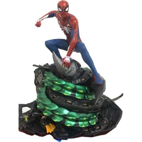 Game PS4 Marvel Spiderman Super Hero Cool Figure Model Toys Birthday Gifts