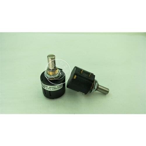 MEXICO T3549S T3549S-571-103A 10K multi-winding potentiometer axis diameter 6.4MM switch